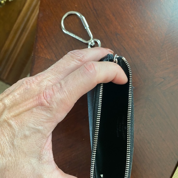AUTH LOUIS VUITTON Damier Graphite Key CLES Pouch - Picture 3 of 8